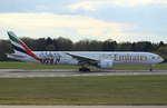 Emirates, A6-EPS, MSN 42338, Boeing 777-31H(ER), 19.04.2017, HAM-EDDH, Hamburg, Germany (HSV Hamburg Logo Jet) 