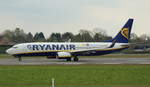 Ryanair, EI-EXF, MSN 40322,Boeing 737-8AS(WL), 03.05.2017, HAM-EDDH, Hamburg, Germany (Sticker: Costa Brava-Pirineu de Girona) 