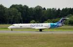 Nordica (For LOT Polish Airlines),ES-ACF, MSN 10085, Canadair Regional Jet CRJ-701LR, 11.06.2017, HAM-EDDH, Hamburg, Germany 