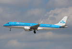 KLM Cityhopper, PH-EZO, MSN 190000345, Embraer ERJ190-100LR, 18.06.2017,  HAM-EDDH, Hamburg, Germany 