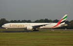 Emirates, A6-ECM,MSN 37703, Boeing 777-36N(ER), 27.09.2017,HAM-EDDH, Hamburg, Germany 