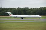 MD-80 der Bulgarian Air Charter (LZ-LDK) beim Start