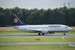 B737-300 der Lufthansa (D-ABEC) beim Start