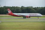 A321 der airberlin (D-ABCA) beim Start
