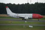 B737-700 der Norwegian Air Shuttle (LN-KKE) beim Start