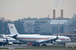 Germany Air Force Airbus A340-313X 16+02 am Hamburg Airport Helmut Schmidt am 22.02.18