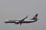 Ryanair Boeing 737-800 EI-DCI am 25.03.18 im Anflug auf den Flughafen Hamburg Fuhlsbüttel Helmut Schmidt aufgenommen.