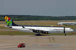 Afriqiyah Airways / Lybian Government, 5A-ONE, Airbus A340-213, msn: 151, 20.Juli 2010, HAM Hamburg, Germany.