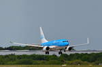 KLM Boeing 737-700 PH-BGD vor der Landung auf dem Airport Hamburg Helmut Schmidt am 21.05.18