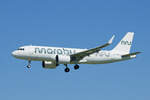 Airbus A320neo, Marabu Airlines (ES-MBC), Hamburg (HAM), 25.05.2026