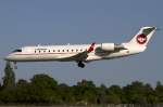 Cimber Air, OY-RJA, Bombardier, CRJ-200LR, 03.06.2010, HAM, Hamburg, Germany 


