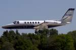 Private, G-CGEI, Cessna, 550 Citation II, 03.06.2010, HAM, Hamburg, Germany


