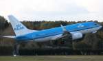 KLM Royal Dutch Airlines,PH-BGU,(c/n39257),Boeing 737-7K2(WL),27.10.2012,HAM-EDDH,Hamburg,Germany