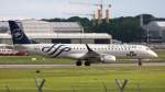 KLM Cityhopper,PH-EZX,(c/n1900545),Embraer ERJ-190-100,23.06.2013,HAM-EDDH,Hamburg,Germany(Bemalung:SKY TEAM).