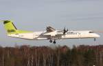 Air Baltic,YL-BAX,(c/n4324),De Havilland Canada DHC-8-402Q Cash 8,02.02.2014,HAM-EDDH,Hamburg,Germany