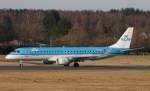 KLM Cityhopper,PH-EZN,(c/n19000342),Embraer ERJ-190-100,23.02.2014,HAM-EDDH,Hamburg,Germany