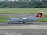 HB-IXO Swiss Avro RJ100 British Aerospace    02.05.2014  Start in Hamburg