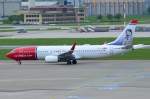 LN-DYZ Norwegian Air Shuttle Boeing 737-8JP (WL)   04.05.2014 zum Start in Hamburg