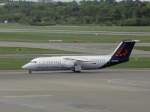 OO-DWD Brussels Airlines Avro RJ100 British Aerospace  in Hamburg am 02.05.2014 gelandet