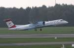 Austrian Airlines,OE-LGI,(c/n 4100),De Havilland Canada DHC-8-402Q Dash 8,02.10.2014,HAM-EDDH,Hamburg,Germany