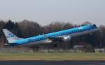 KLM Cityhopper, PH-EZT, (c/n 19000519),Embraer ERJ-190-100, 06.02.2015, HAM-EDDH, Hamburg, Germany 