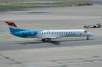 LX-LGW Luxair Embraer ERJ-145LU  in Hamburg am 15.06.2015 zum Start