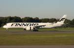 Finnair, OH-LWA, (c/n 018),Airbus A 350-941, 11.10.2015, HAM-EDDH, Hamburg, Germany (Delivered 07.10.2015) 