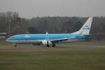 KLM Royal Dutch Airlines,PH-BXK,(C/N 29598),Boeing 737-8K2(WL), 02.01.2016,HAM-EDDH, Hamburg, Germany (Taufname:Swift/Gierzaluw)