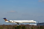Lufthansa Regional (Eurowings) Bombardier CRJ-900NG D-ACNK Merseburg bei der Landung in Hamburg Fuhlsbüttel am 02.04.16