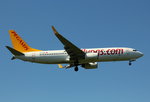 Pegasus Airlines, TC-AAJ, (c/n 35702),Boeing 737-82R(WL), 04.06.2016, HAM-EDDH, HAMBURG, Germany (Name: Ece)
