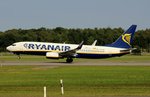 Ryanair, EI-ENA,(c/n 34983),Boeing 737-8AS(WL, 27.08.2016,HAM-EDDH, Hamburg, Germany (Sticker: Costa Daurada) 