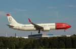 Norwegian, EI-FHE, (c/n 35280,Boeing 737-8Q8(WL), 25.09.2016, HAM-EDDH, Hamburg, Germany (Name: Sonja Henie) 