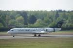 Fokker 100 der Star Alliance