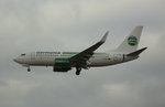 Germania, D-AGEU, (c/n 28104),Boeing 737-75B(WL), 29.10.2016, HAM-EDDH, Hamburg, Germany (Sticker: Erfurt Weimar Airport) 