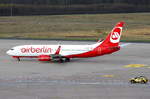 NIKI Luftfahrt GmbH (NLY), D-ABKM, Boeing B737-86J aus Teneriffa (TFS) kommend in Köln-Bonn (CGN/EDDK).