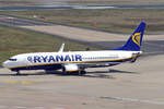 B 737-800 Ryanair EI-EVB taxy in CGN - 09.04.2017