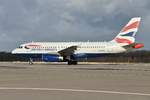 Airbus A319-131 - BA BAW British Airways - 3049 - G-DBCK - 03.02.2019 - Eddk