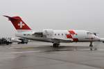 Bombardier CL-600-2B16 Challenger 604 - SAZ REGA Swiss Air Ambulance - 5529 - HB-JRA - 07.02.2017 - CGN
