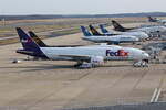 FedEx, N855FD, Boeing 777-FS2. Köln-Bonn (EDDK), 13.02.2022.
