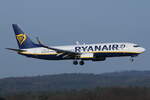 Ryanair, EI-DHV, Boeing 737-8AS.