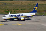 B 737-800 Ryanair, 9H-QBL, taxy in CGN - 04.07.2022