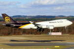 UPS Boeing 747-44AF N572UP bei der Landung in Köln 1.3.2026