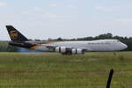 United Parcel Service (UPS), N605UP, Boeing 747-84AF, S/N: 64252. K�ln-Bonn (EDDK) am 07.06.2026.