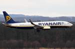 Ryanair EI-EVT bei der Landung in Köln/Bonn 15.3.2015