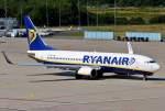 B 737-800 Ryanair EI-EPC, taxy back to Runway at CGN - 02.08.2018