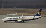 Ryanair, EI-DWD, (c/n 33642),Boeing 737-8AS(WL),28.12.2016, CGN-EDDK, Köln-Bonn, Germany (Sticker: Concello de Vigo) 