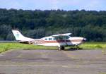 D-EBSD, Cessna 207 Skywagon, ILV Bildflug, Leipzig-Altenburg Airport (EDAC), 5.9.2015