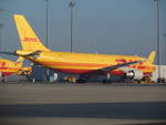 DHL Air - European Air Transport, Airbus A300-600RF D-AEAE @ Leipzig/Halle (LEJ) / 01.Jan.2020
