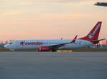 Corendon Airlines, Boeing 737-800 TC-TJS @ Leipzig/Halle (LEJ) / 12.Jan.2020