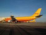 DHL Air - European Air Transport, Airbus A300-600RF D-AEAJ @ Leipzig/Halle (LEJ) / 12.Jan.2020